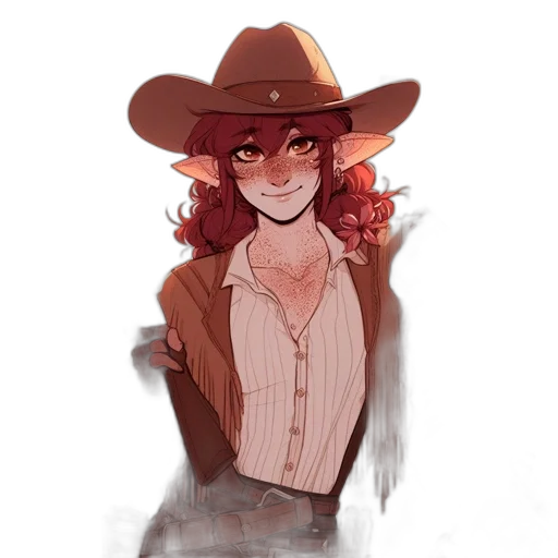 hat, staff, jacket, face transparent PNG cut-out