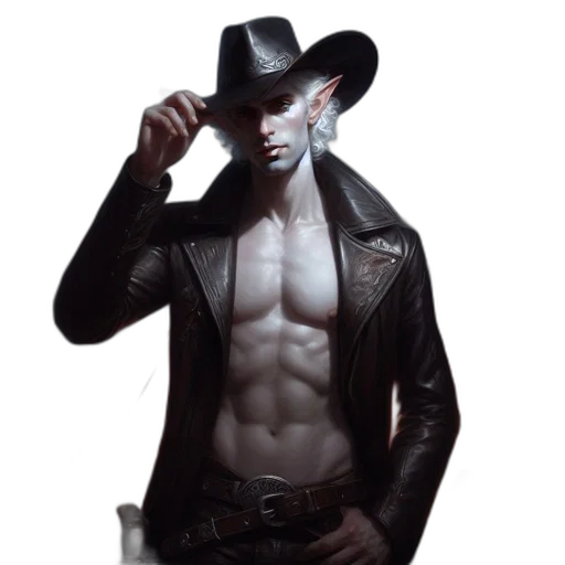 jacket, hat, robot, photorealistic transparent PNG cut-out