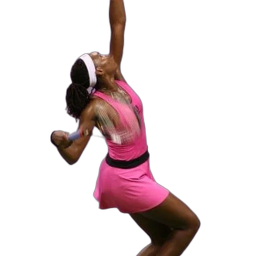 female, tennis, player, vibrant transparent PNG cut-out