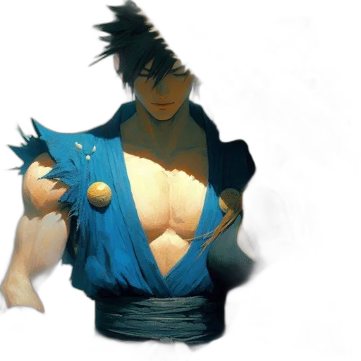 jacket, weapon, creature, concept art transparent PNG cut-out