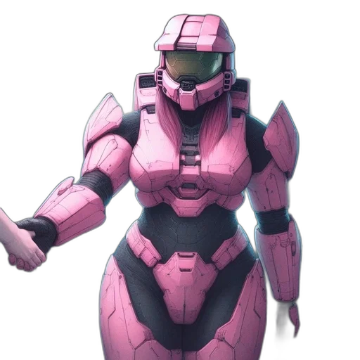 robot, weapon, concept art, 3d render transparent PNG cut-out