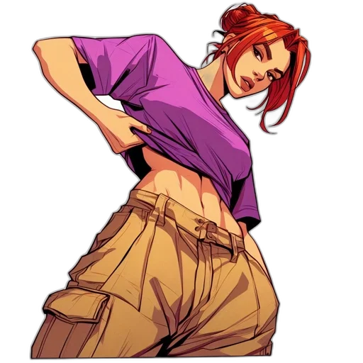 staff, jacket, comic book art, concept art transparent PNG cut-out