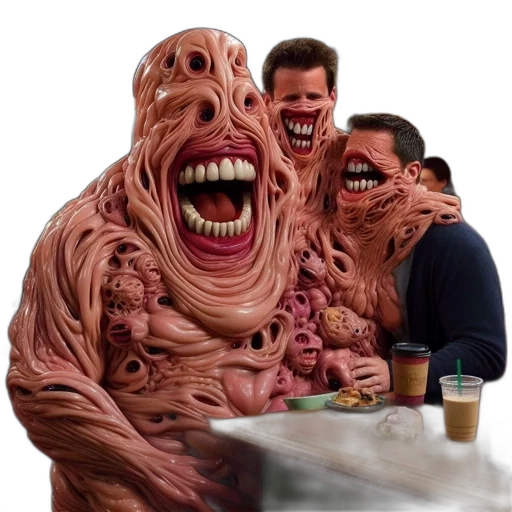 creature, mask, food, face transparent PNG cut-out