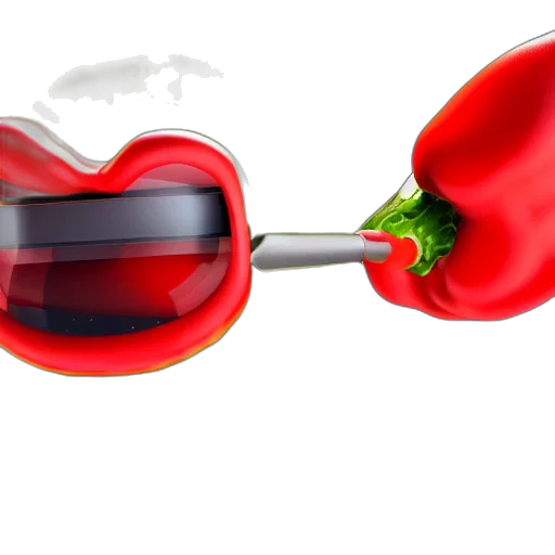 food, weapon, flower, photorealistic transparent PNG cut-out