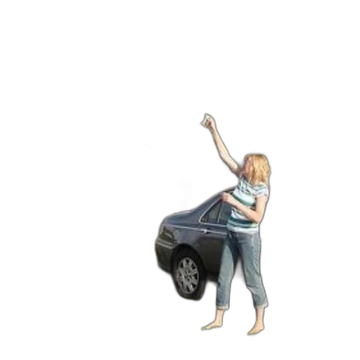 car, dress, shoes, jacket transparent PNG cut-out