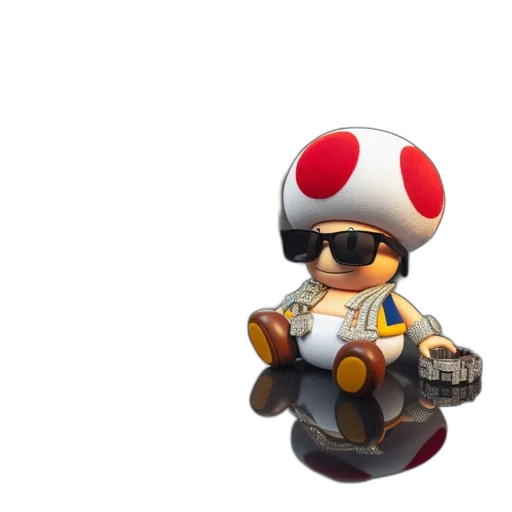 weapon, hat, 3d render, concept art transparent PNG cut-out