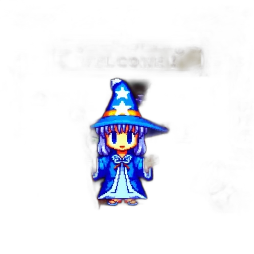 staff, hat, crown, dress transparent PNG cut-out