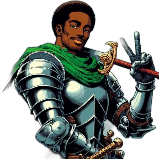 sword, weapon, staff, robot transparent PNG cut-out