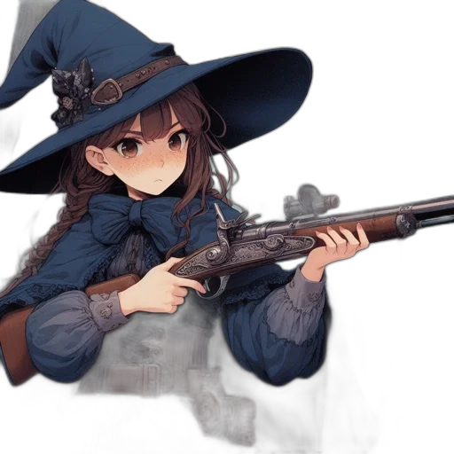 weapon, staff, hat, sword transparent PNG cut-out