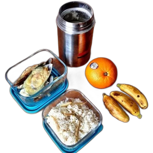 food, wooden, table, two transparent PNG cut-out
