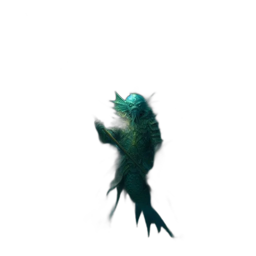 creature, dragon, animal, staff transparent PNG cut-out