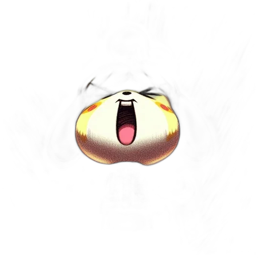 staff, animal, face, creature transparent PNG cut-out