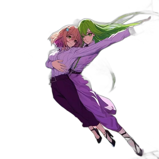 staff, concept art, anime, pixel art transparent PNG cut-out