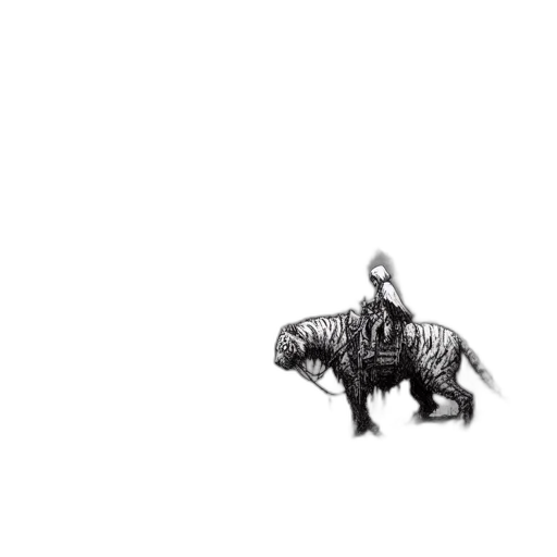 animal, creature, dragon, hair transparent PNG cut-out