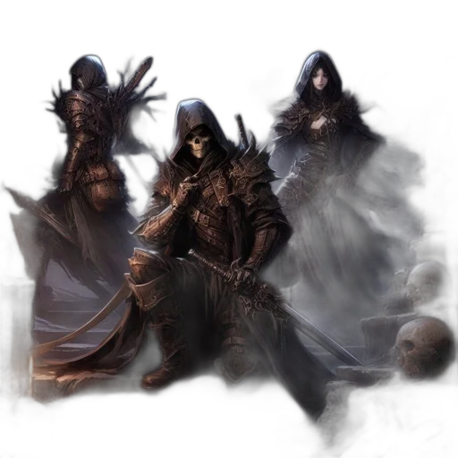 staff, mask, fantasy art, concept art transparent PNG cut-out
