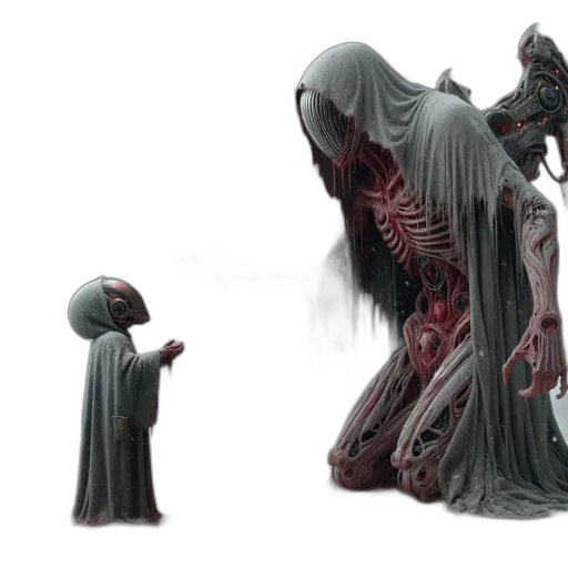 creature, concept art, 3d render, fantasy art transparent PNG cut-out