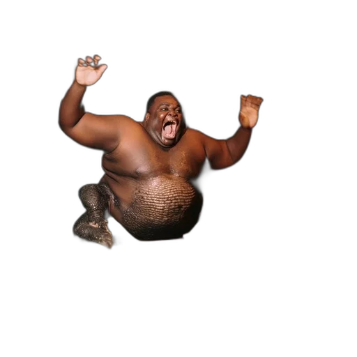animal, creature, hair, shirtless transparent PNG cut-out