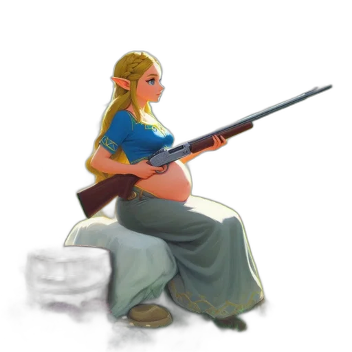weapon, sword, staff, concept art transparent PNG cut-out