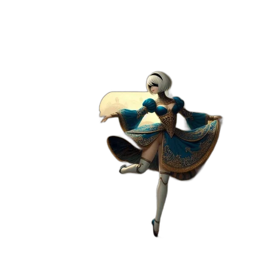 dress, staff, sword, umbrella transparent PNG cut-out