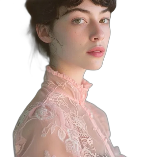 dress, face, jewelry, crown transparent PNG cut-out