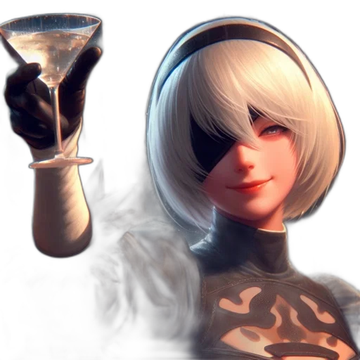 staff, mask, weapon, robot transparent PNG cut-out