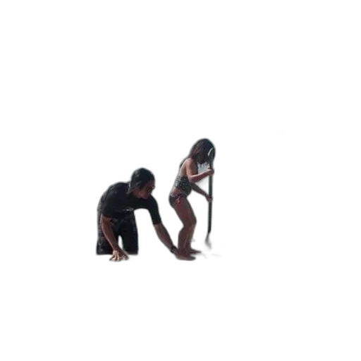 staff, person, helps, child transparent PNG cut-out