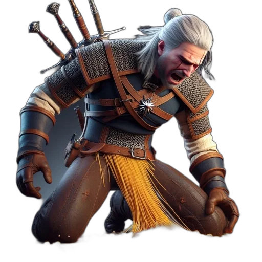 weapon, sword, staff, creature transparent PNG cut-out