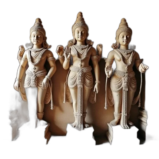 3d render, concept art, indian, hindu transparent PNG cut-out