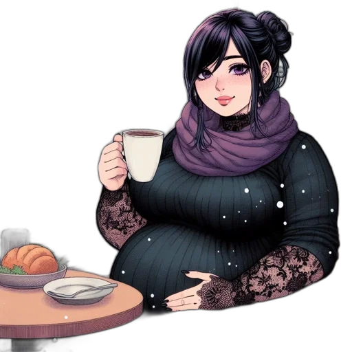 food, pixel art, concept art, watercolor transparent PNG cut-out