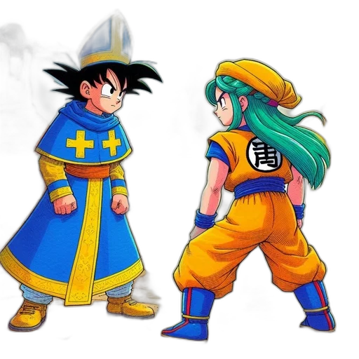 concept art, pixel art, anime, fantasy art transparent PNG cut-out
