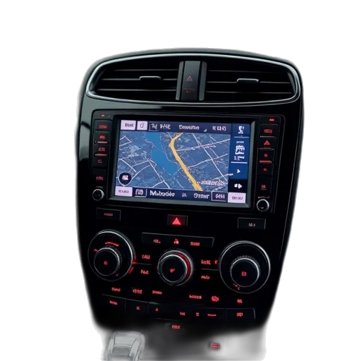car, stereo, system, inch transparent PNG cut-out