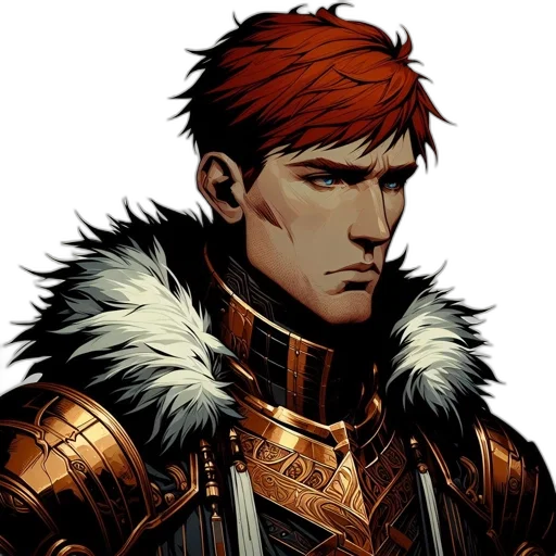 comic book art, concept art, fantasy art, earth tones transparent PNG cut-out