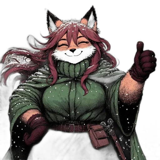 staff, jacket, animal, concept art transparent PNG cut-out