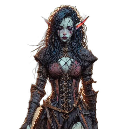 staff, fantasy art, concept art, comic book art transparent PNG cut-out