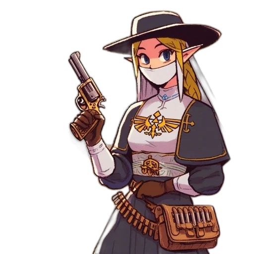 staff, weapon, sword, hat transparent PNG cut-out