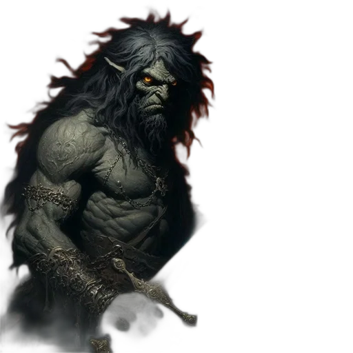 creature, staff, concept art, fantasy art transparent PNG cut-out