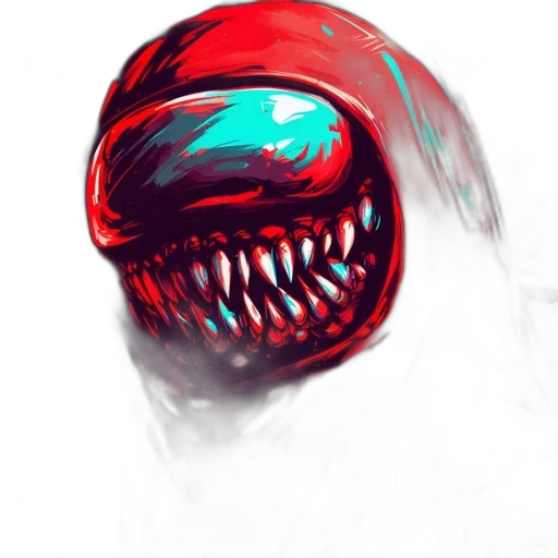 mask, creature, face, robot transparent PNG cut-out