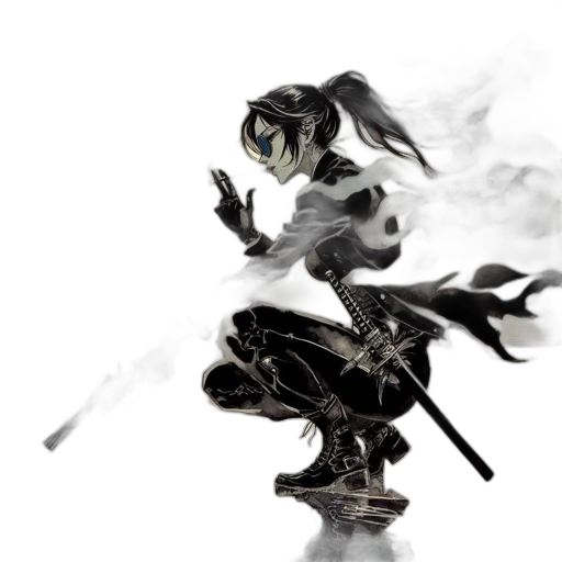 weapon, sword, robot, mask transparent PNG cut-out