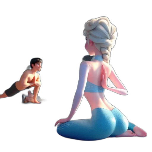 concept art, 3d render, pixel art, fantasy art transparent PNG cut-out