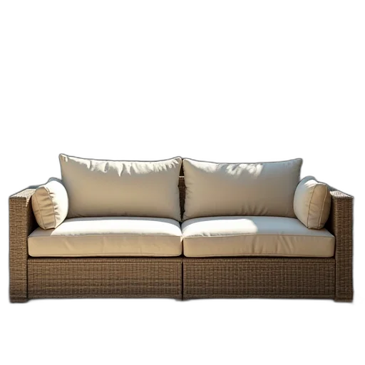 furniture, 3d render, photorealistic, earth tones transparent PNG cut-out
