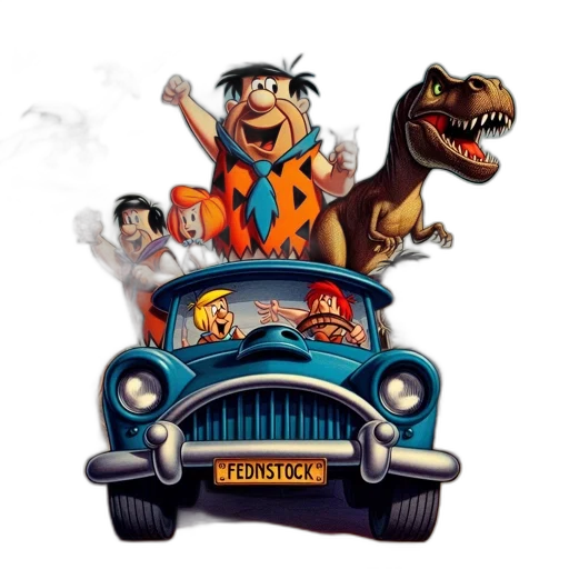 car, concept art, cartoon, comic book art transparent PNG cut-out