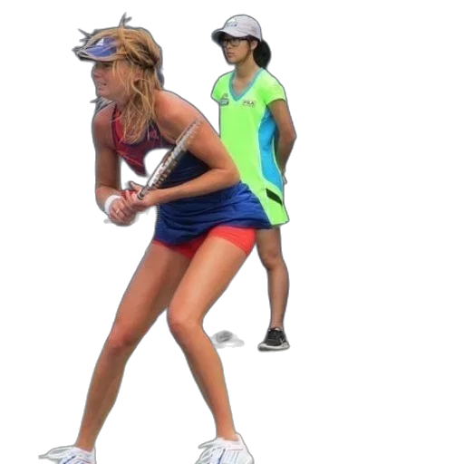 3d render, concept art, female, tennis transparent PNG cut-out