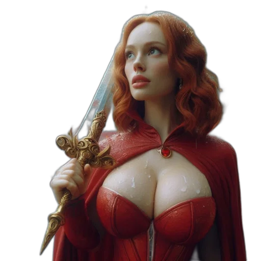 dress, comic book art, fantasy art, concept art transparent PNG cut-out