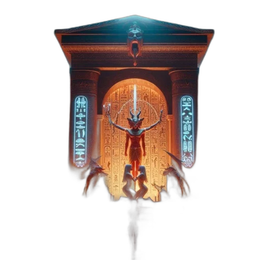 robot, sword, concept art, fantasy art transparent PNG cut-out