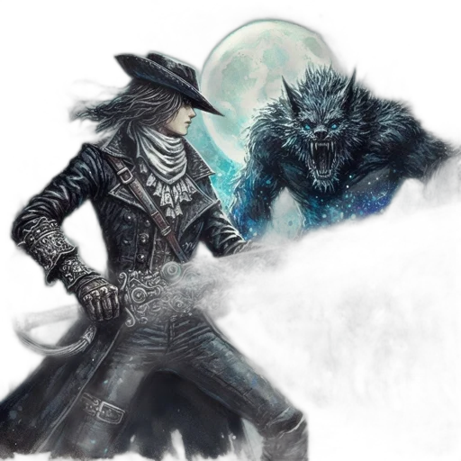 dragon, mask, sword, fantasy art transparent PNG cut-out