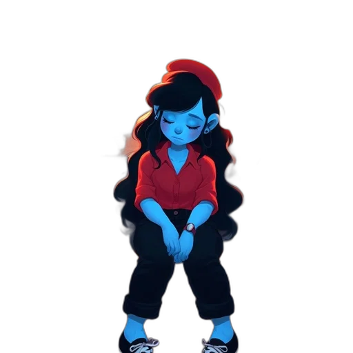 dress, staff, hat, jacket transparent PNG cut-out