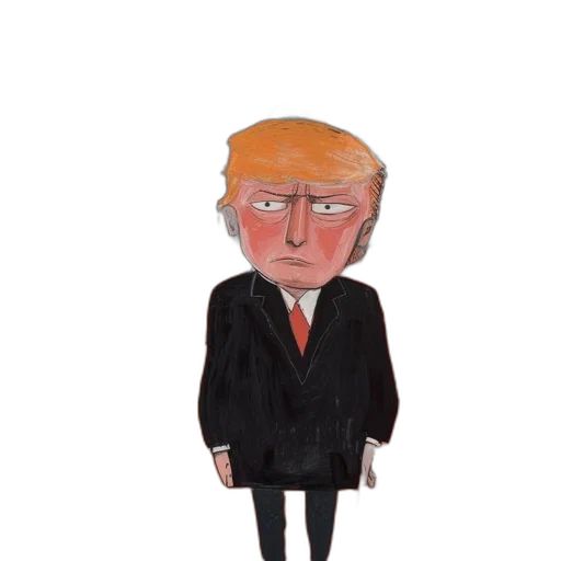 mask, jacket, hat, staff transparent PNG cut-out