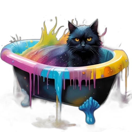 creature, animal, concept art, watercolor transparent PNG cut-out