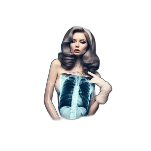 hair, dress, jewelry, mask transparent PNG cut-out