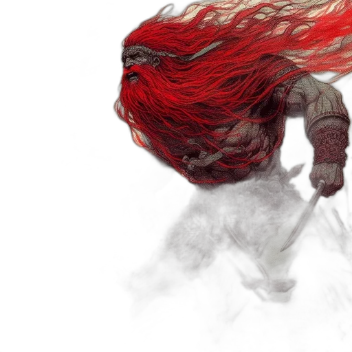 hair, creature, concept art, fantasy art transparent PNG cut-out